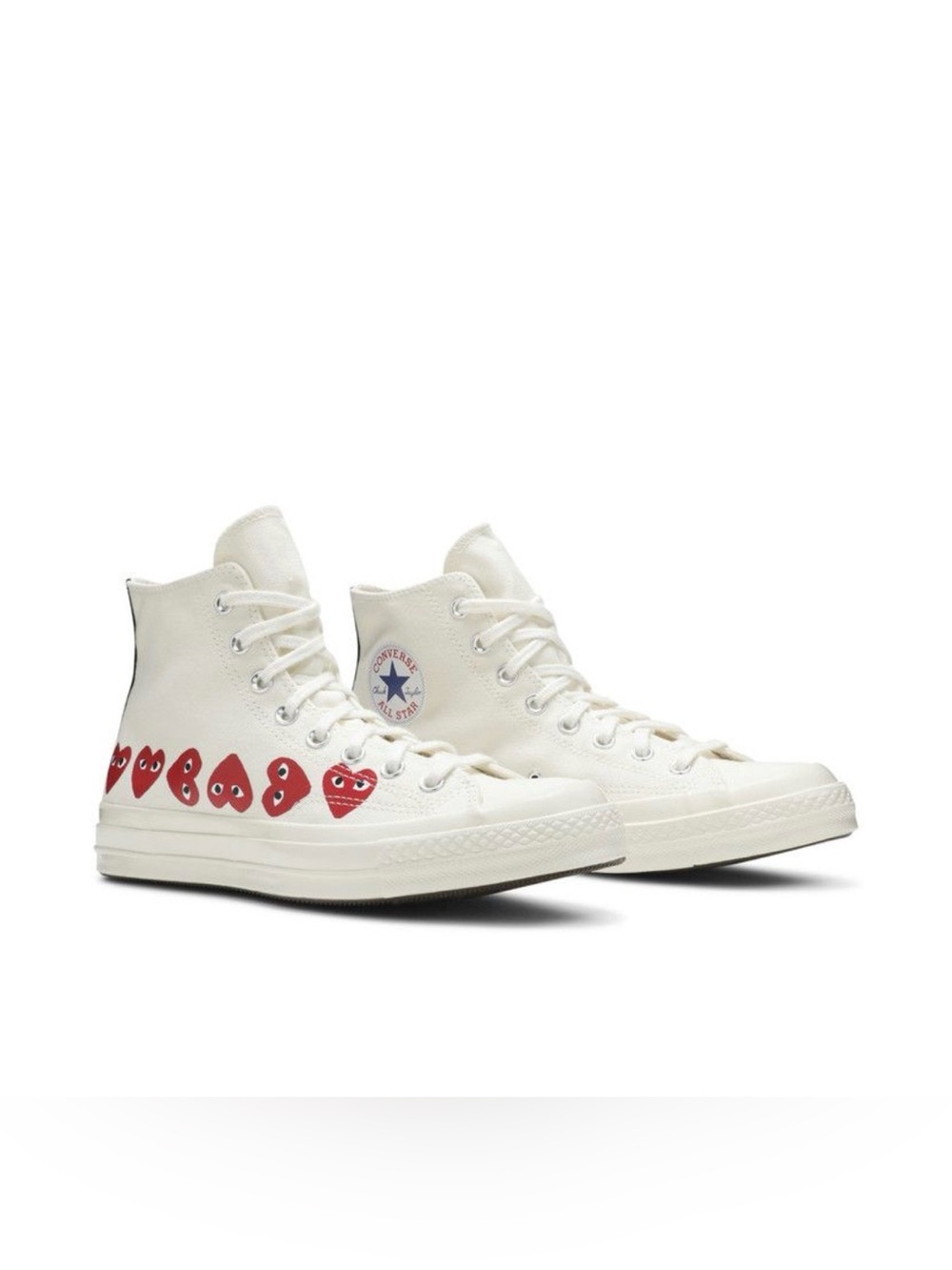 Converse Hi -Top Comme Des Garcons Play X edition
